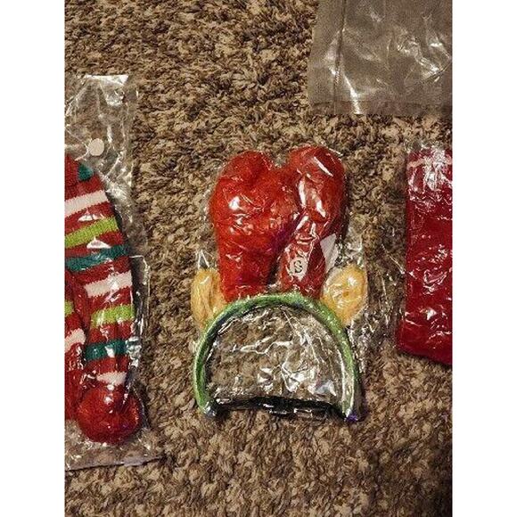 NEW Frienda Christmas Holiday Pet Clothes Set - Medium (M) - Puppy/Cat - Picture 3 of 5